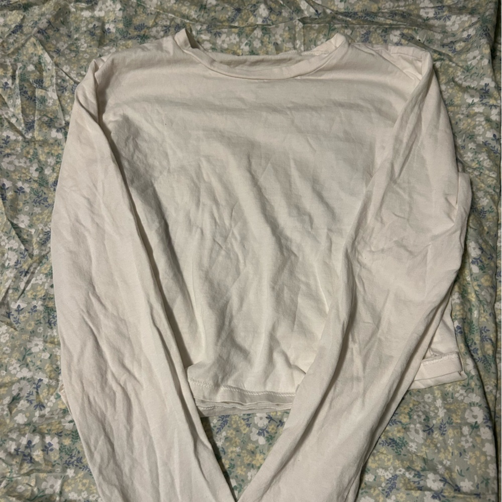 cropped long sleeve